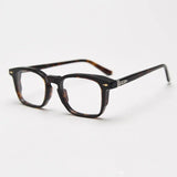 Phillip High Quality Acetate Glasses Frame Rectangle Frames Southood Leopard 