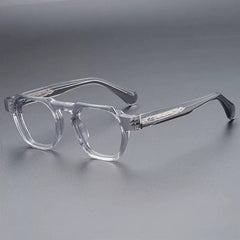 Powell Retro Rectangle Acetate Glasses Frame Rectangle Frames Southood Grey 