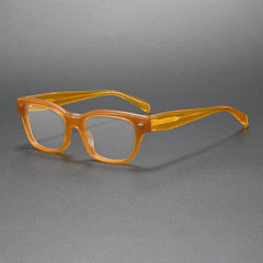 Raya Vintage Square Acetate Glasses Frame Rectangle Frames Southood Orange 