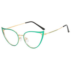 Renee Sexy Cat Eye Optical Glasses Frame Cat Eye Frames Southood green 