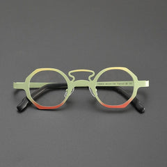 Rich Retro Titanium Optical Glasses Frame Geometric Frames Southood 