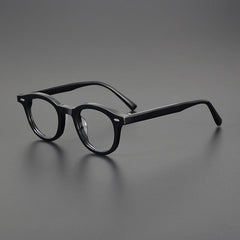Riley Vintage Acetate Glasses Frame Cat Eye Frames Southood Black 