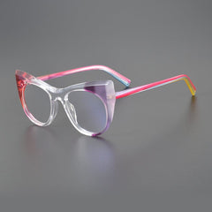 Ripple Acetate Cat Eye Glasses Frame Cat Eye Frames Southood Pink Purple 