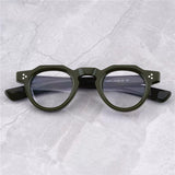 Rolf Vintage Acetate Glasses Frame Round Frames Southood Dark Green 