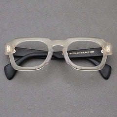 Rotonya Acetate Retro Square Glasses Frame Rectangle Frames Southood 