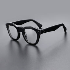 Sagar Vintage Acetate Optical Glasses Frames Cat Eye Frames Southood Black 