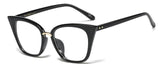 Sallie Cat Eye Optical Glasses Frames Cat Eye Frames Southood C3 black clear 