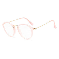 Sam Vintage Round Glasses Frames Round Frames Southood Pink 