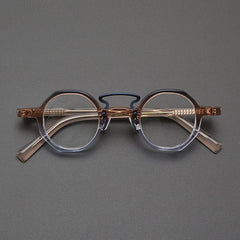 Sanjurjo Vintage Acetate Splicing Glasses Frame Geometric Frames Southood 