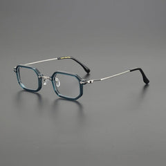 Sewald Retro Acetate Glasses Frame Geometric Frames Southood Blue 