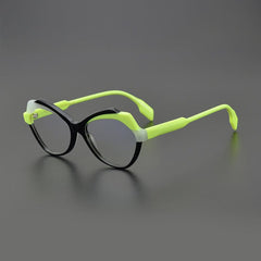 Shadow Acetate Cat Eye Glasses Frame Cat Eye Frames Southood Black 