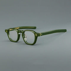 Shaka Vintage Acetate Glasses Frame Rectangle Frames Southood Green 