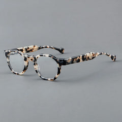 Shoko Vintage Acetate Glasses Frame Geometric Frames Southood Leopard 