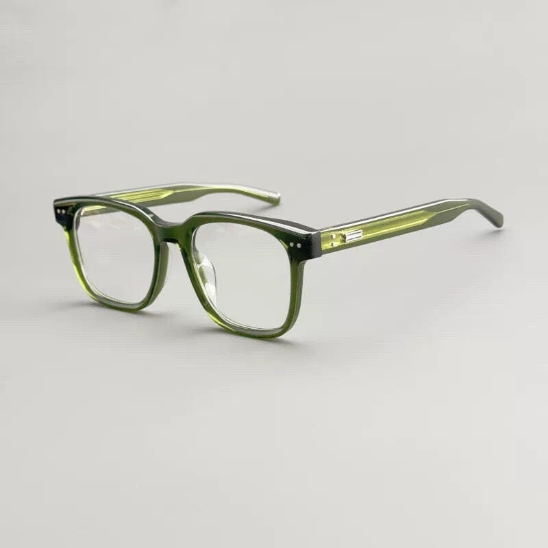 Skoff Retro Rectangle Glasses Frame Rectangle Frames Southood Green 