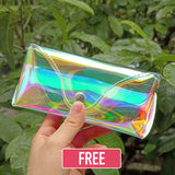 Southood Rainbow Glasses Frame With Free Rainbow Case Cat Eye Frames Southood 
