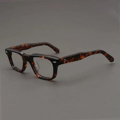 Spark Retro Designer Optical Glasses Frame Rectangle Frames Southood Leopard 