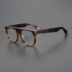Starr Vintage Acetate Glasses Frame Aviator Frames Southood Light leopard 