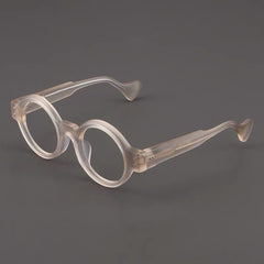 Stiles Vintage Acetate Glasses Frame Round Frames Southood Matte Yellow 