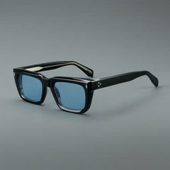 Sutton Retro Acetate Sunglasses Sunglasses Southood Black 