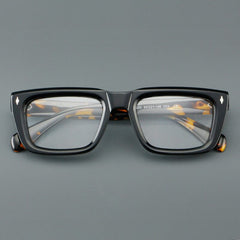 Sutton Retro Rectangle Acetate Glasses Frame Rectangle Frames Southood 