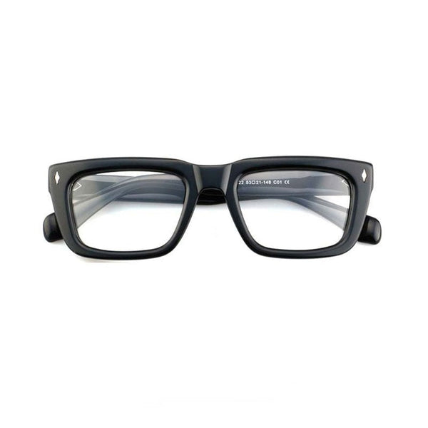 Sutton Retro Rectangle Acetate Glasses Frame – Southood