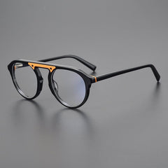 Swayn Retro Aviator Glasses Frame Geometric Frames Southood Black 