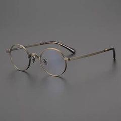 Takuya Titanium Handmade Glasses Frame Round Frames Southood Bronze 
