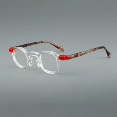 Tang Premium Series Retro Handmade Glasses Frame Geometric Frames Southood Clear 