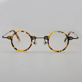 Tatsuo Retro Small Round Acetate Eyeglasses Round Frames Southood 