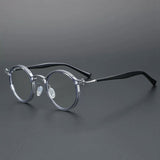 Tel Retro Steam Punk Optical Glasses Frame Round Frames Southood A04 Clear 