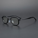 Tel Retro Steam Punk Optical Glasses Frame Round Frames Southood B01 Black 