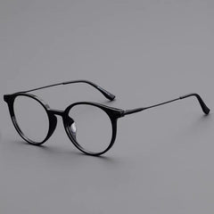 Teo Vintage TR90 Eyeglasses Frame Cat Eye Frames Southood Matte Black 
