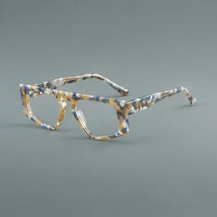 Tex Personality Irregular Glasses Frame Geometric Frames Southood Color Leopard 