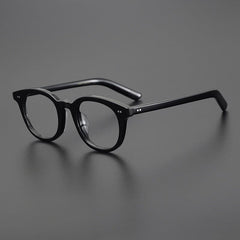 Thorp Vintage Acetate Eyeglasses Frame Cat Eye Frames Southood Black 