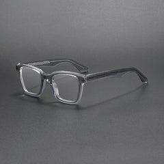 Tiafoe Vintage Acetate Glasses Frame Rectangle Frames Southood Clear Gray 