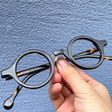 Tim Punk Retro Round Optical Acetate Glasses Frame Round Frames Southood 