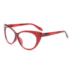 Tina Vintage Cat Eye Glasses Frames Cat Eye Frames Southood red 