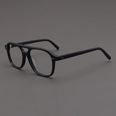 Tirell Retro Aviator Glasses Frame Geometric Frames Southood Matte Black 