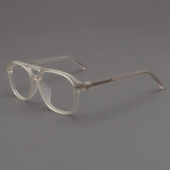 Tirell Retro Aviator Glasses Frame Geometric Frames Southood Matte Yellow 