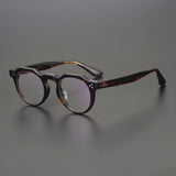 Tryp Vintage Acetate Glasses Frame Round Frames Southood Leopard 