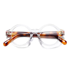Upton Vintage Acetate Frame Round Frames Southood Clear 