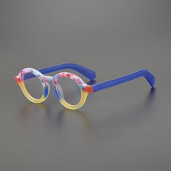 Vandyk Acetate Round Glasses Frame Round Frames Southood Matte Colorful 