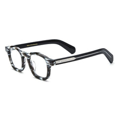 Vozinha Vintage Acetate Eyeglasses Frame Rectangle Frames Southood Stripe 