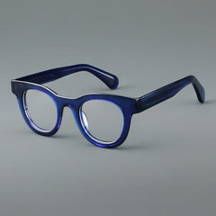 Wen Acetate Oval Retro Glasses Frame Oval Frames Southood Blue 