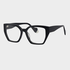 Witt Vintage Acetate Glasses Frame Rectangle Frames Southood Black 