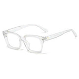 Yolanda Vintage Square Glasses Frame Rectangle Frames Southood C7 clear clear 