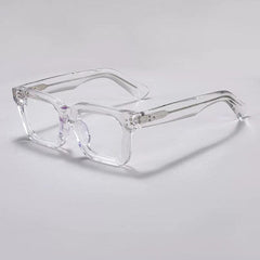Zywoo Vintage Square Acetate Glasses Frame Rectangle Frames Southood Clear 